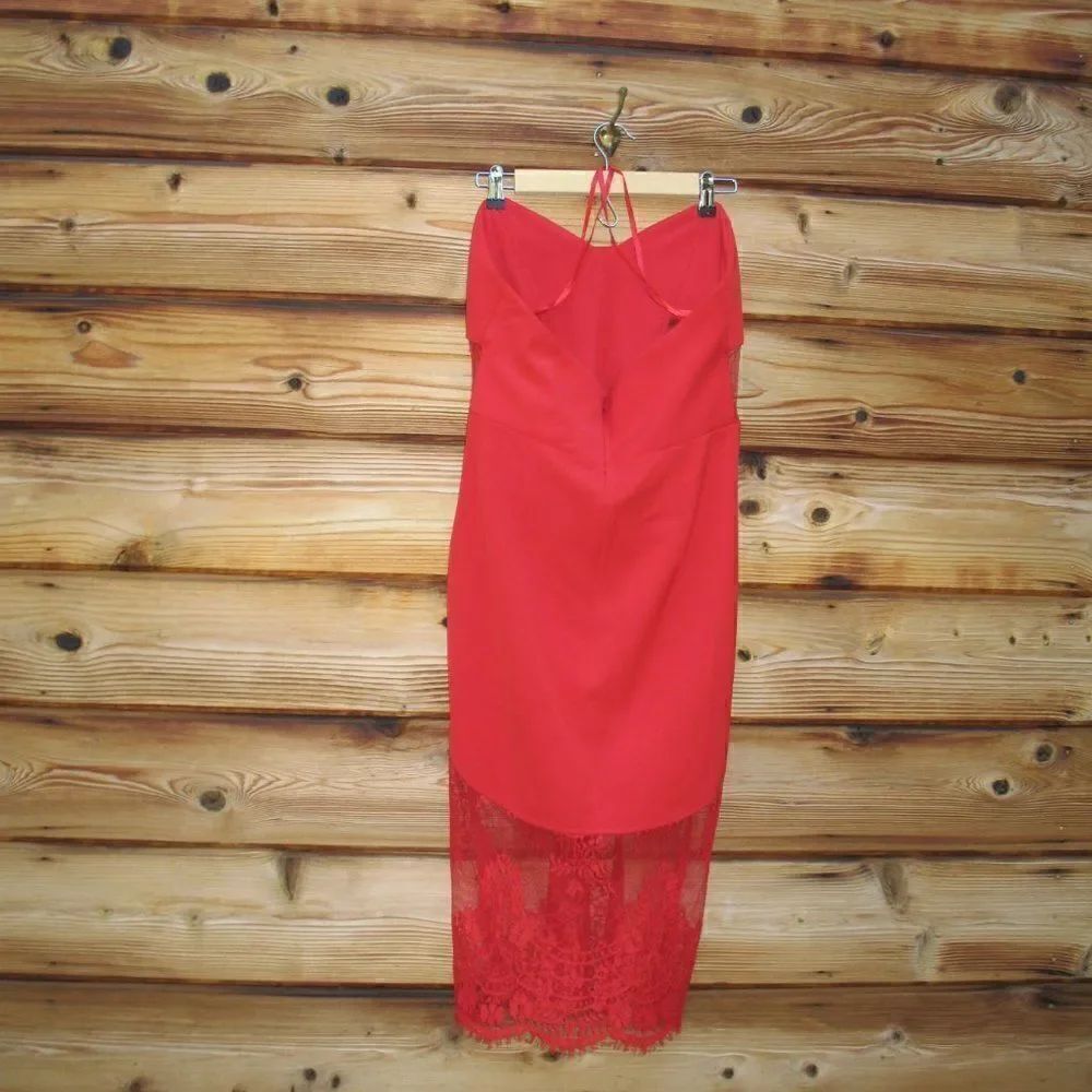 NWT NBD Revolve Picture Me Strapless Dress - Picture 5 of 8